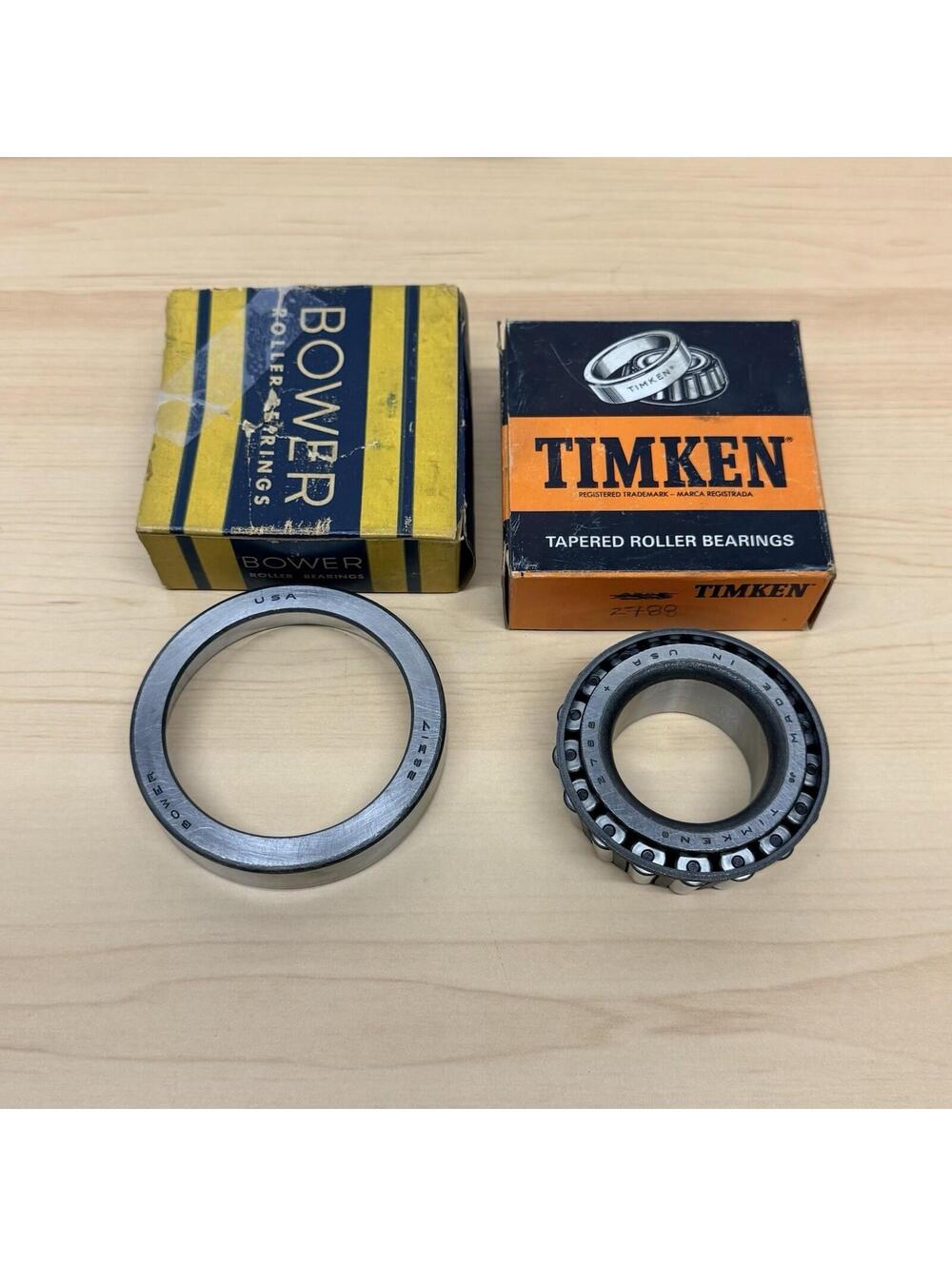 2788 28317 Tapered Roller Bearing Set Timken Cone Bower Cup USA